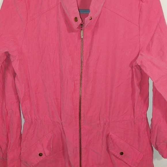 ZARA LADIES LONG SLEEVE ZIP FRONT JACKET- S - Picture 4 of 4